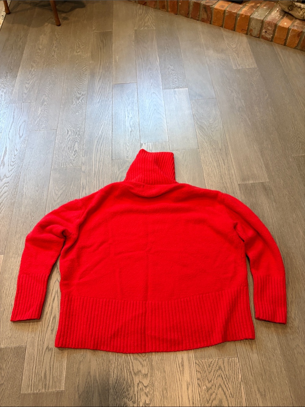 Rachel Zoe Bright Red Turtleneck Sweater - Picture 7 of 11